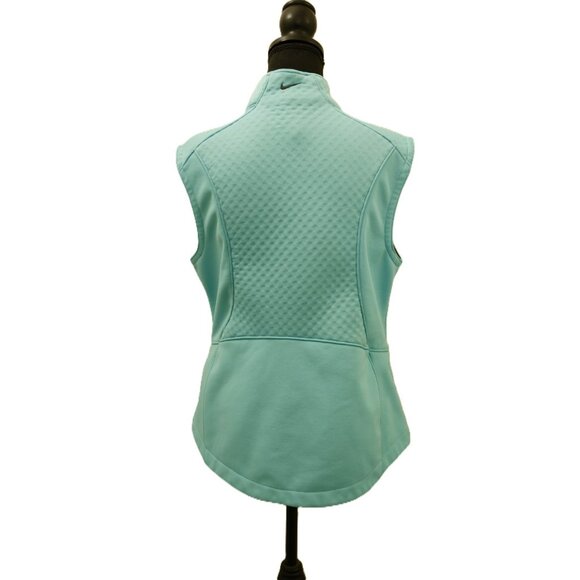 Nike women's running vest fit therma turquoise teal size L - Picture 5 of 16